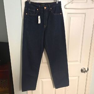 Banana Republic Dark Indigo Straight Leg Jeans